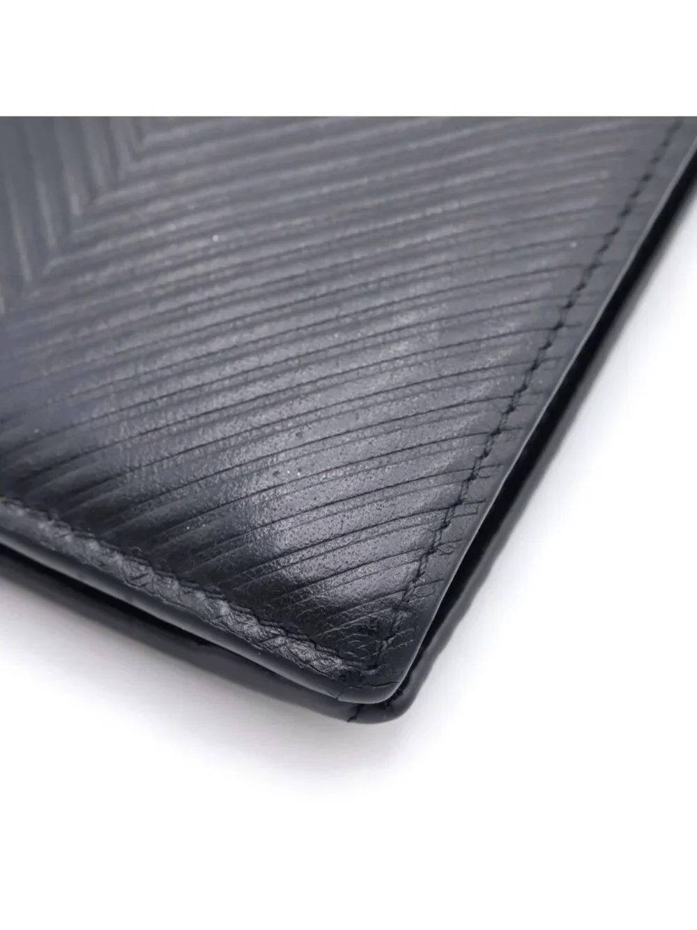 Loewe Bifold Leather Coin Wallet Black